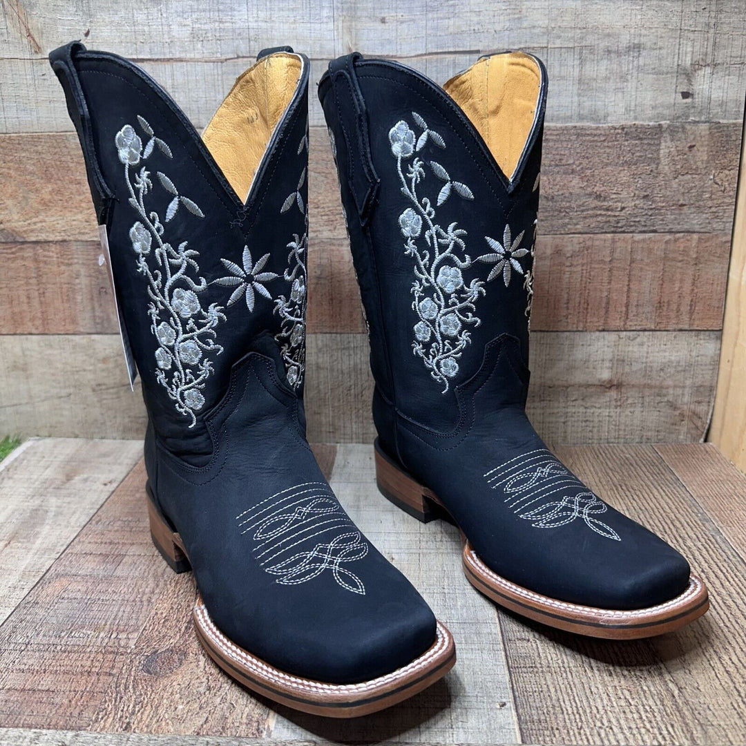 Rebecca's Western Cowgirl Wide Calf Boot