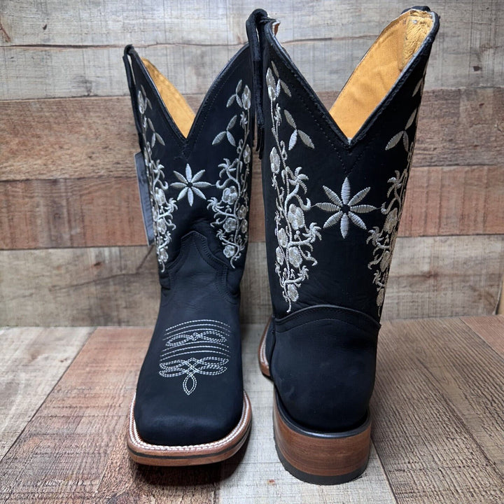 Rebecca's Western Cowgirl Wide Calf Boot