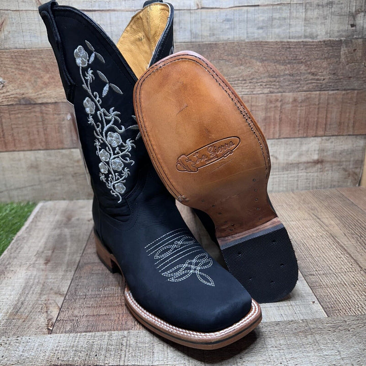 Rebecca's Western Cowgirl Wide Calf Boot