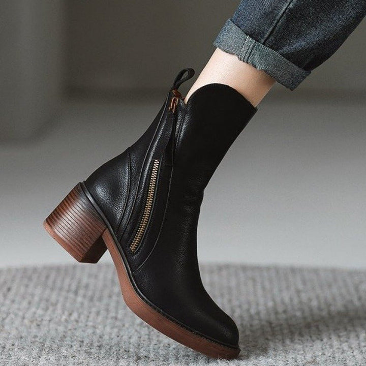 Rebecca's Classic Side-Zip Fall Boots