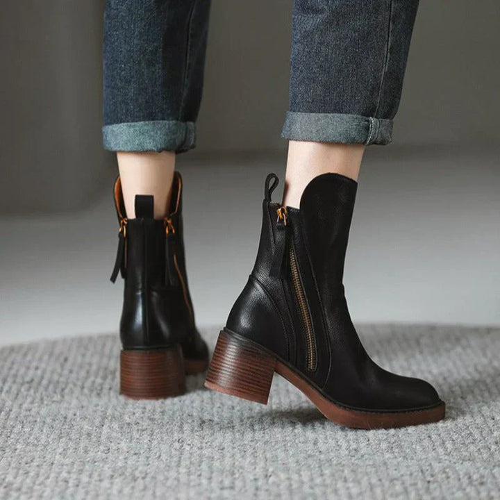 Rebecca's Classic Side-Zip Fall Boots