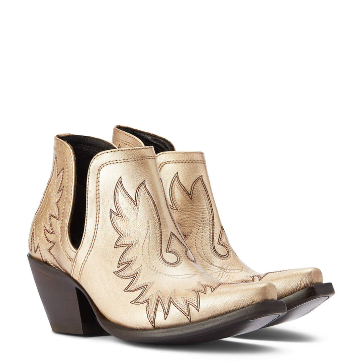 Rebecca's Boho Western Embroidered Ankle Boots