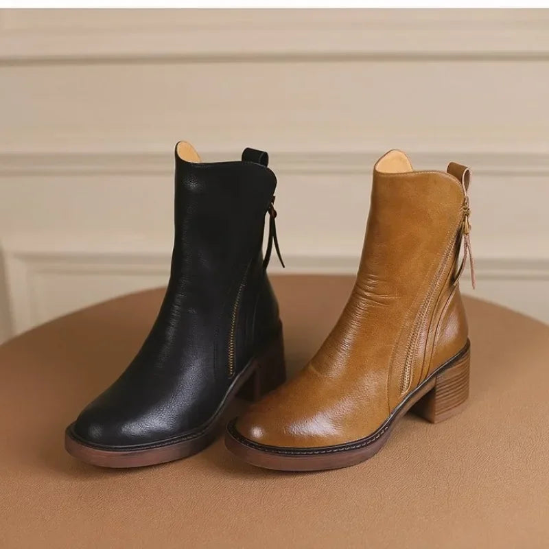 Rebecca's Classic Side-Zip Fall Boots