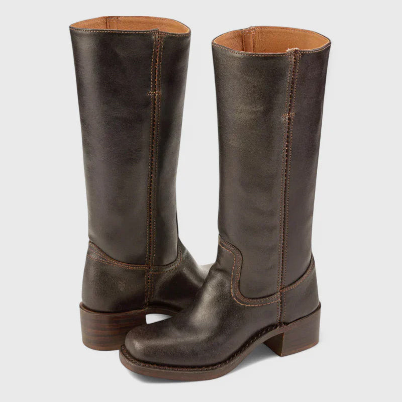 Rebecca's Tall Western Square Toe Boots