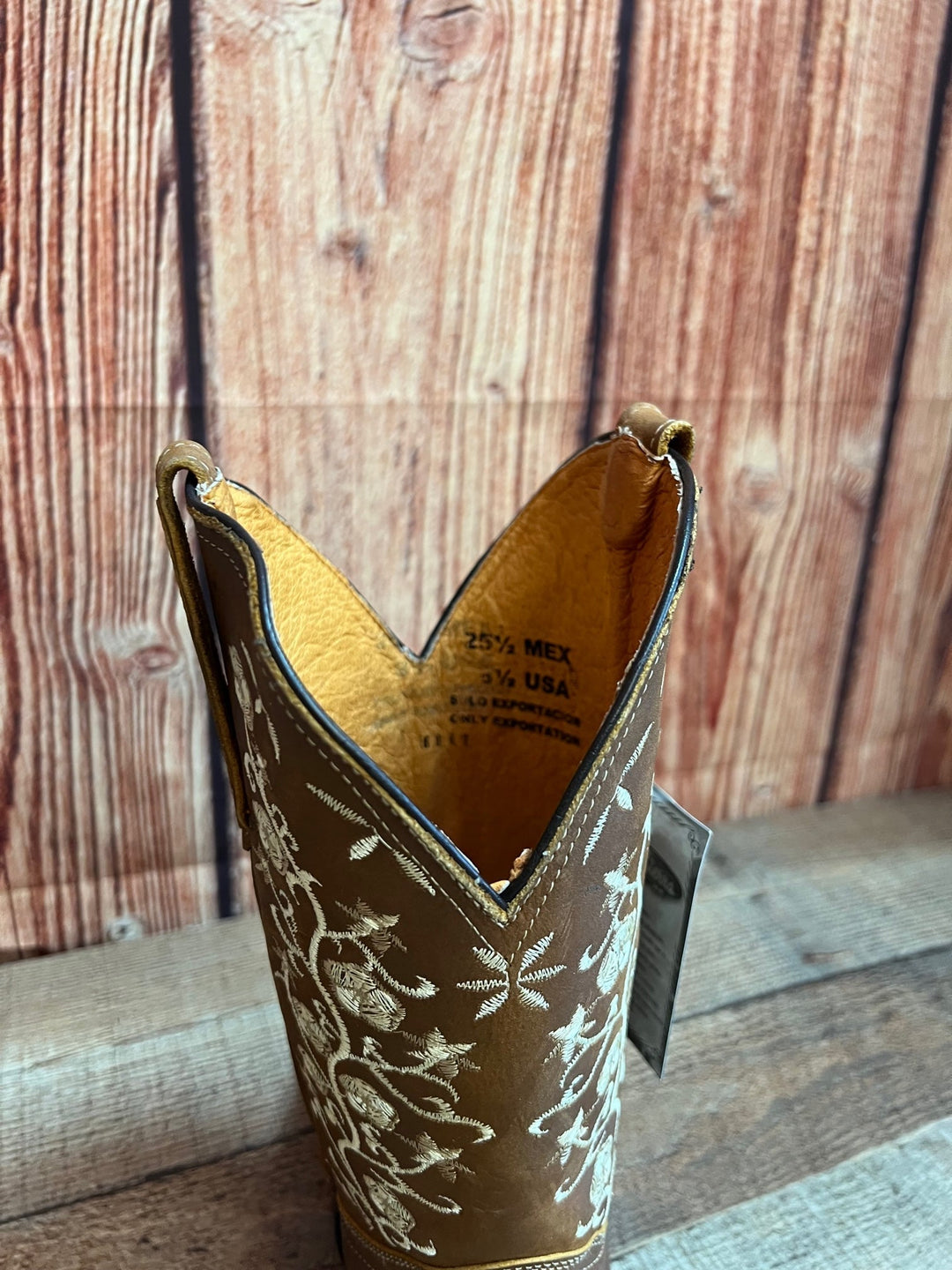 Rebecca's Western Cowgirl Wide Calf Boot