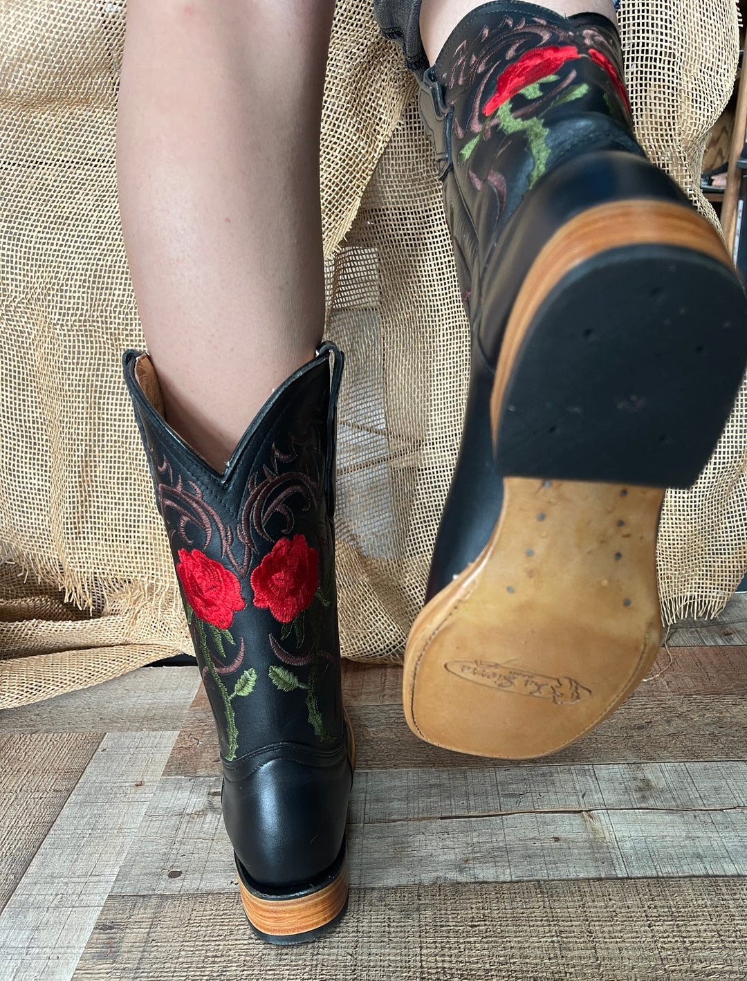 Rebecca's Premium Western Leather Boots