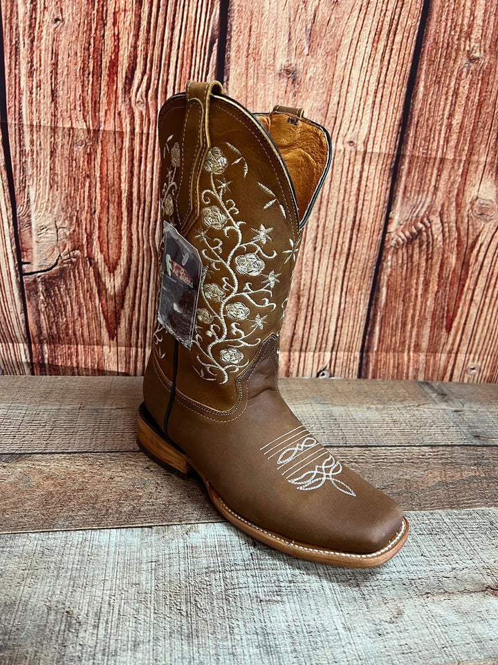Rebecca's Western Cowgirl Wide Calf Boot
