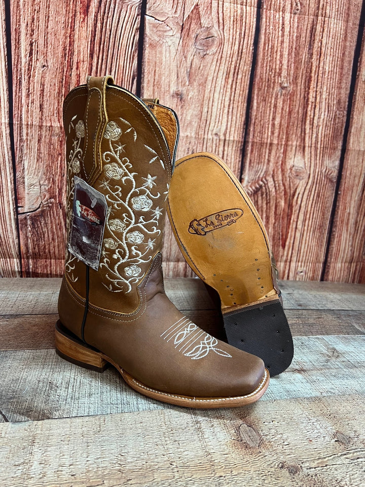 Rebecca's Western Cowgirl Wide Calf Boot