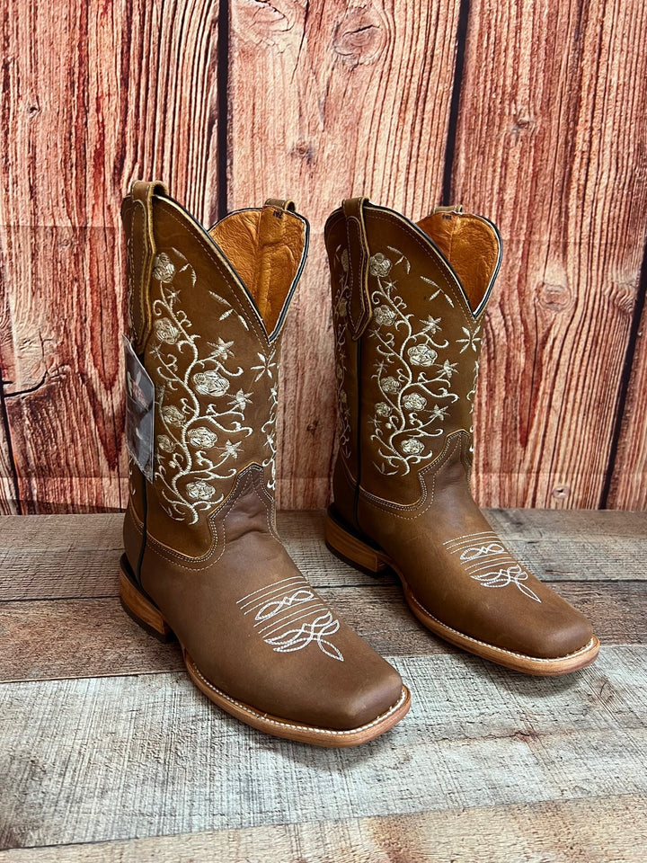 Rebecca's Western Cowgirl Wide Calf Boot