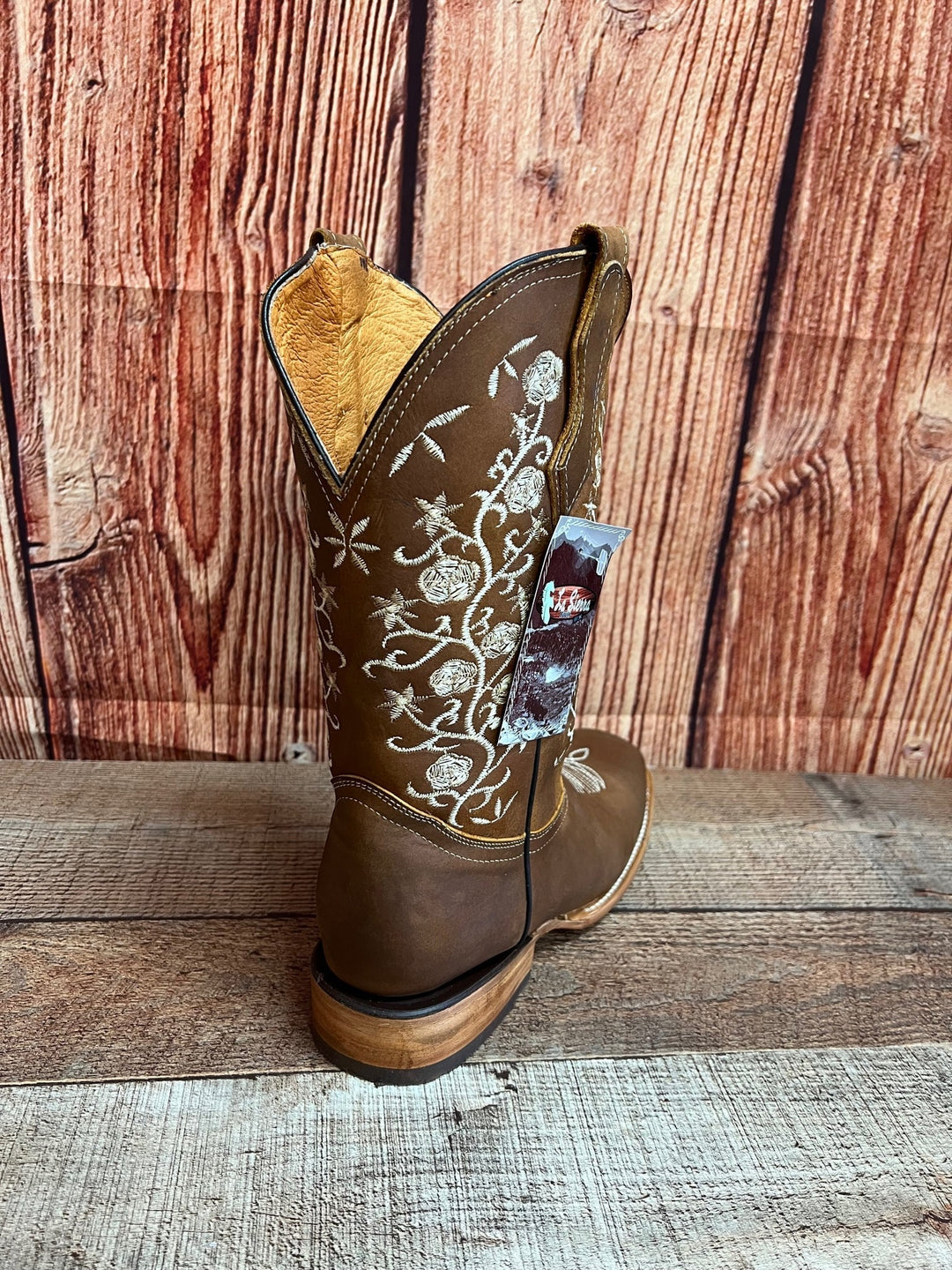 Rebecca's Western Cowgirl Wide Calf Boot