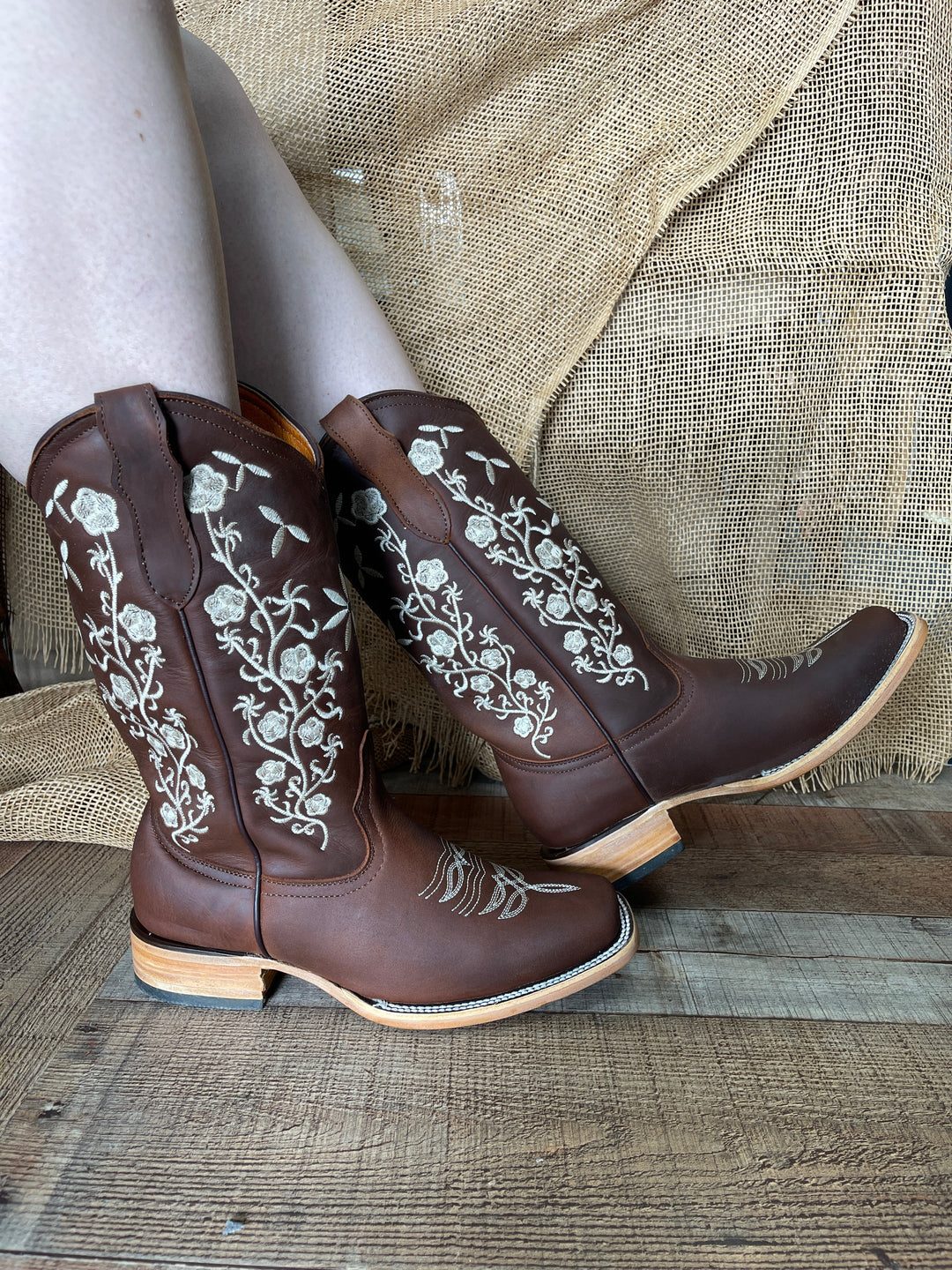 Rebecca's Premium Western Leather Boots