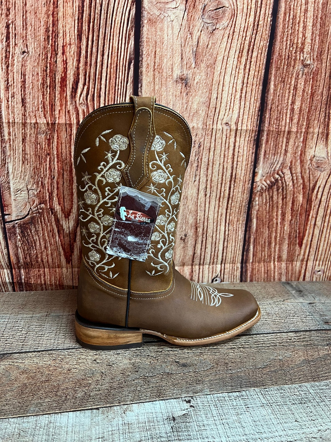 Rebecca's Western Cowgirl Wide Calf Boot