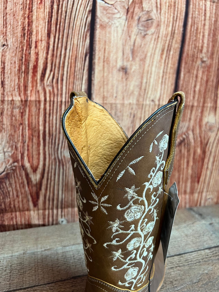 Rebecca's Western Cowgirl Wide Calf Boot